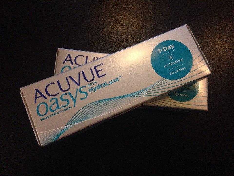 Однодневные линзы acuvue oasys 1 day